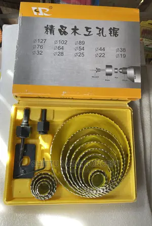 Wooden Hole Saw Big Set
