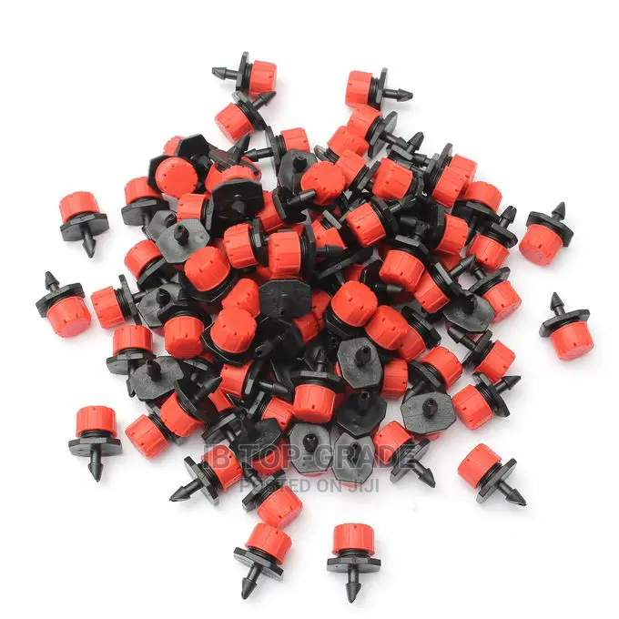 1/4" Adjustable Micro 50pcs Irrigation Drip Watering System