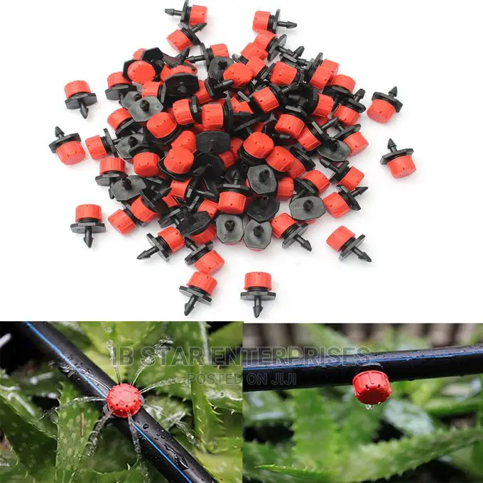 Garden Irrigation 50packs Adjustable Nozzle Drippers
