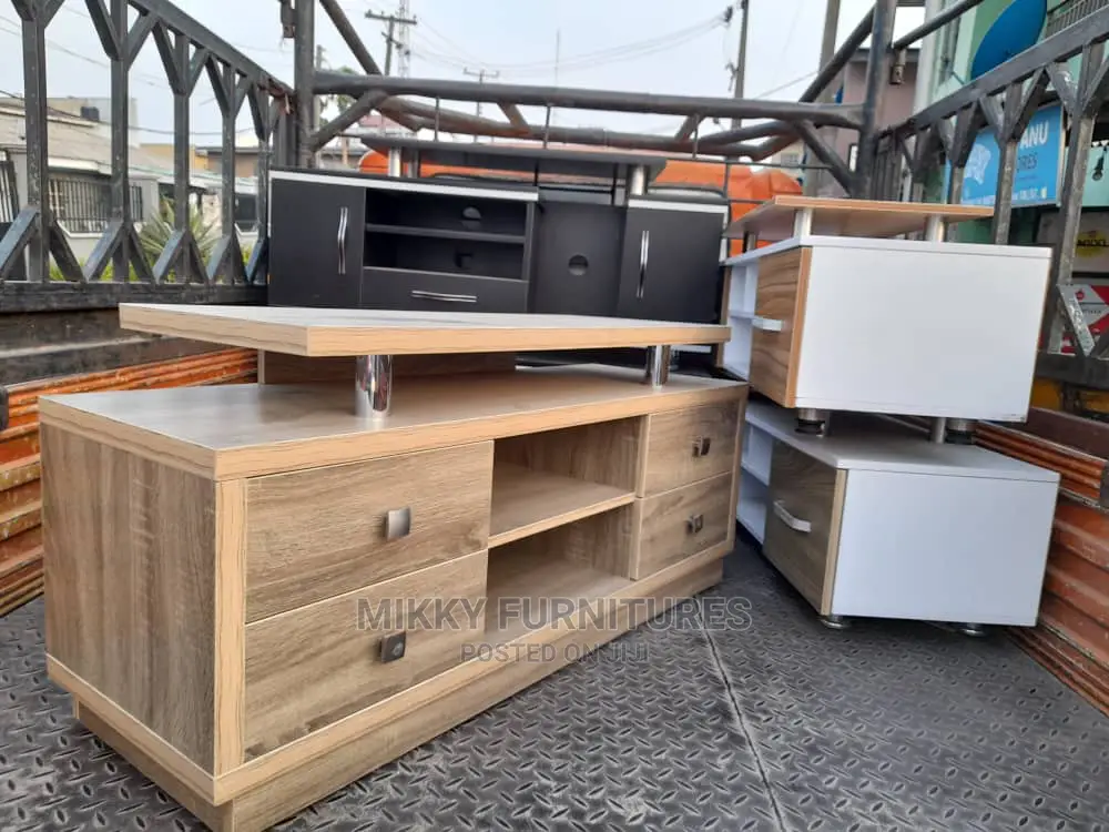 Quality Television Shelf / Stand With Drawers.
