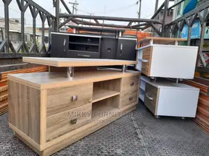 Quality Television Shelf / Stand With Drawers.