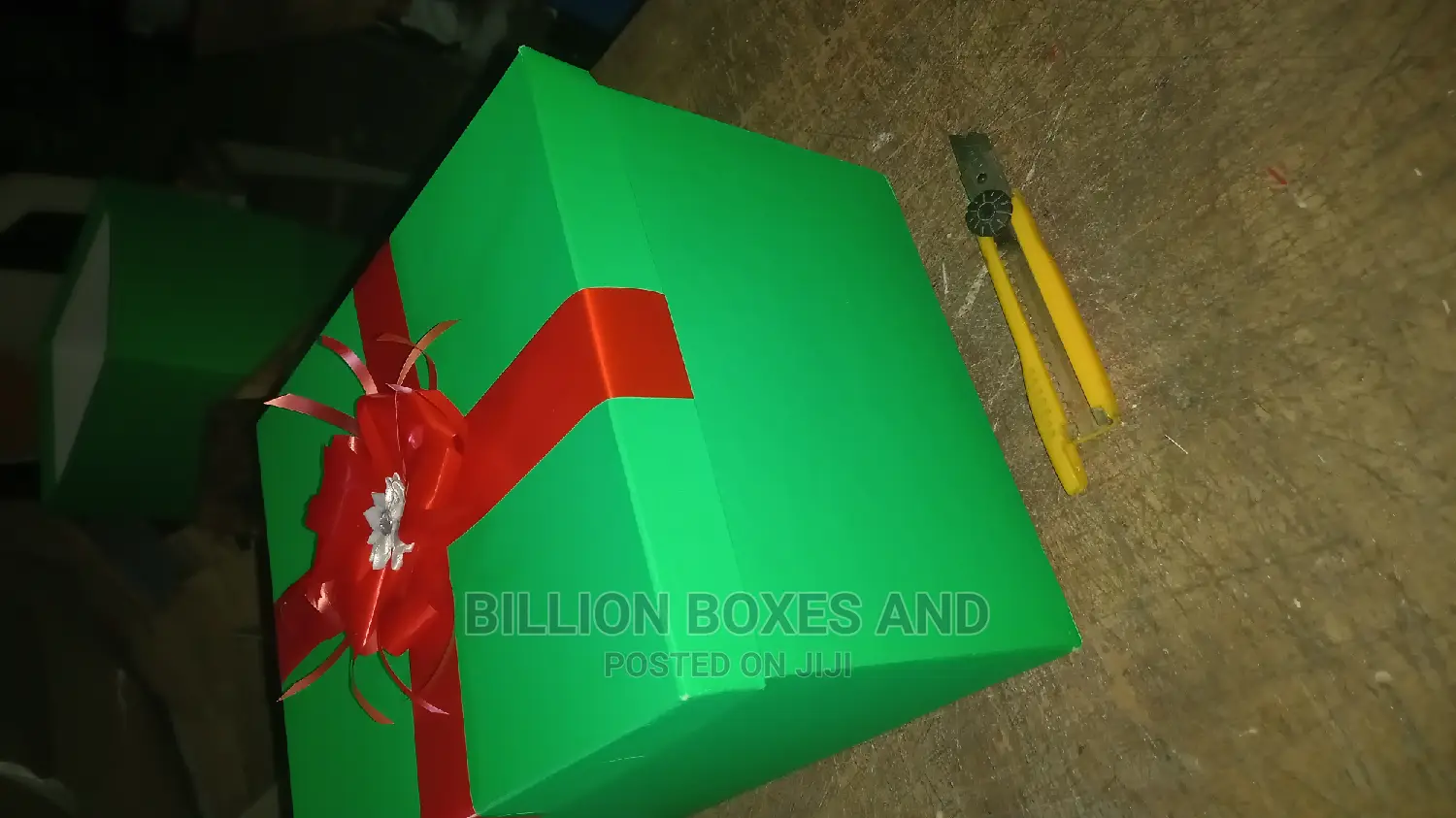 Colourful Christmas Hamper Boxes
