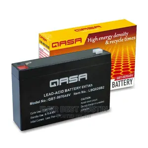 Qasa 6v7ah Battery