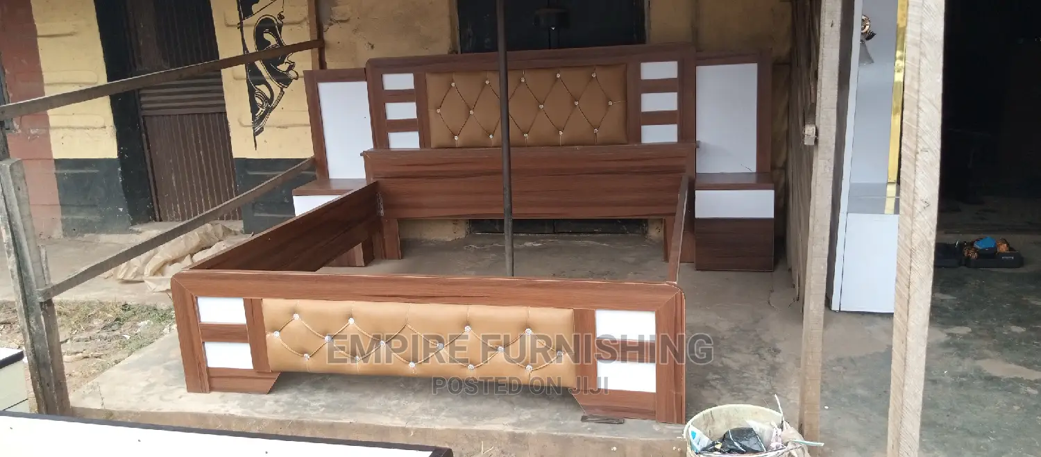 Nice Bedframe Set With 2bedside