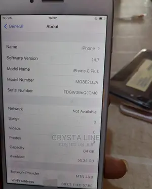 Apple iPhone 8 Plus 64 GB White