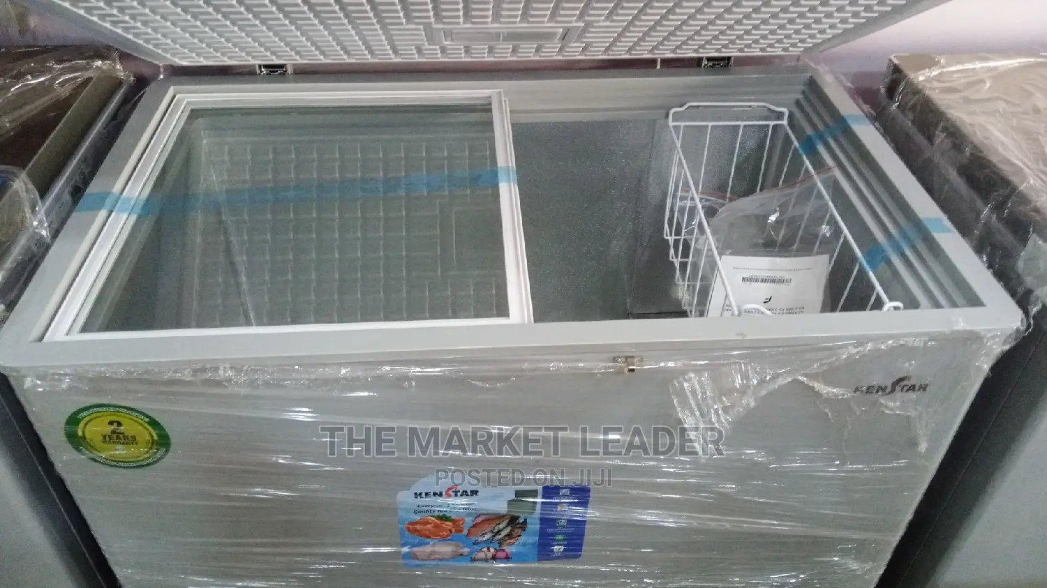 Kenstar Chest Freezer 255 Litres Silver Model 350S