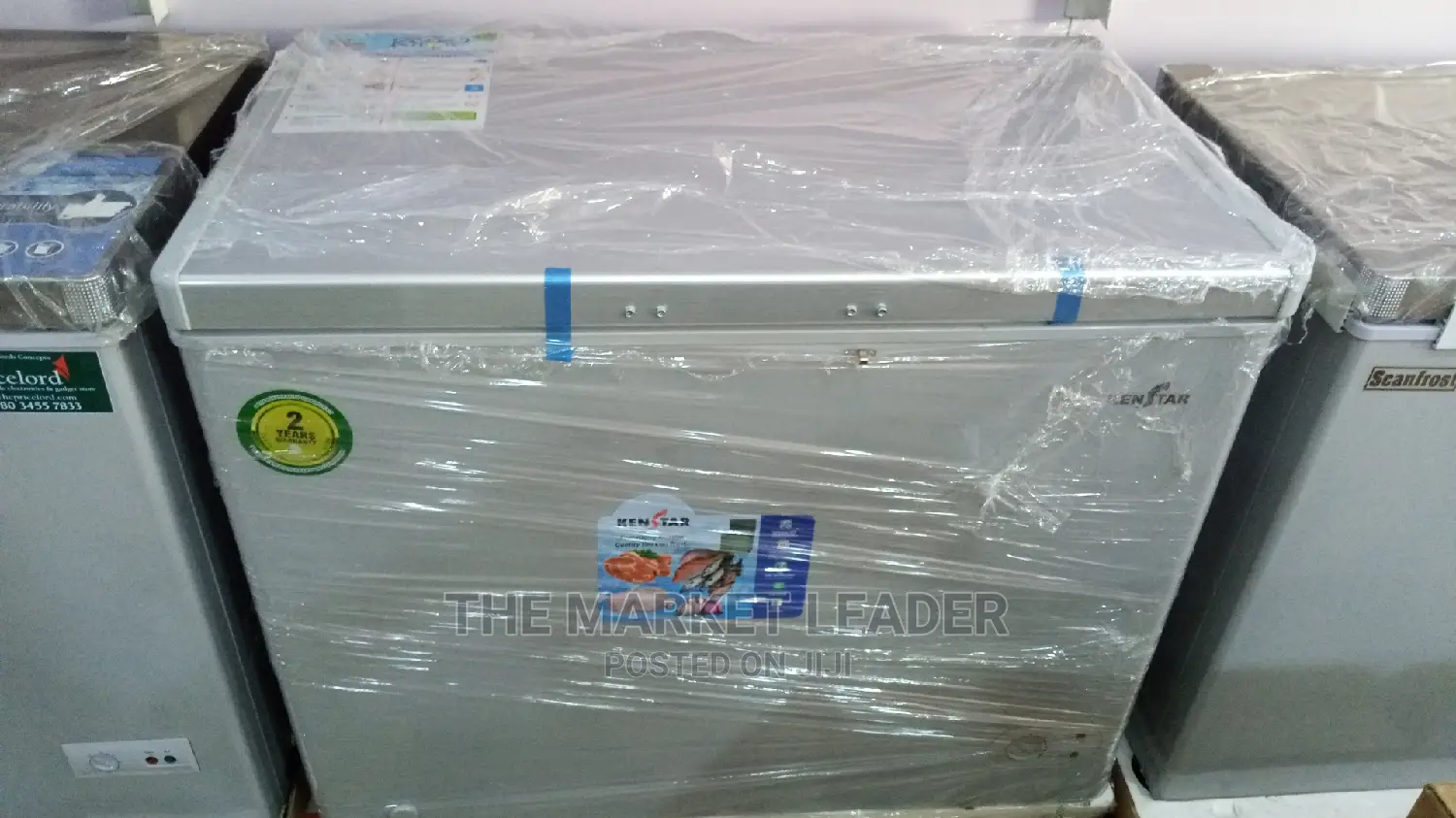 Kenstar Chest Freezer 255 Litres Silver Model 350S