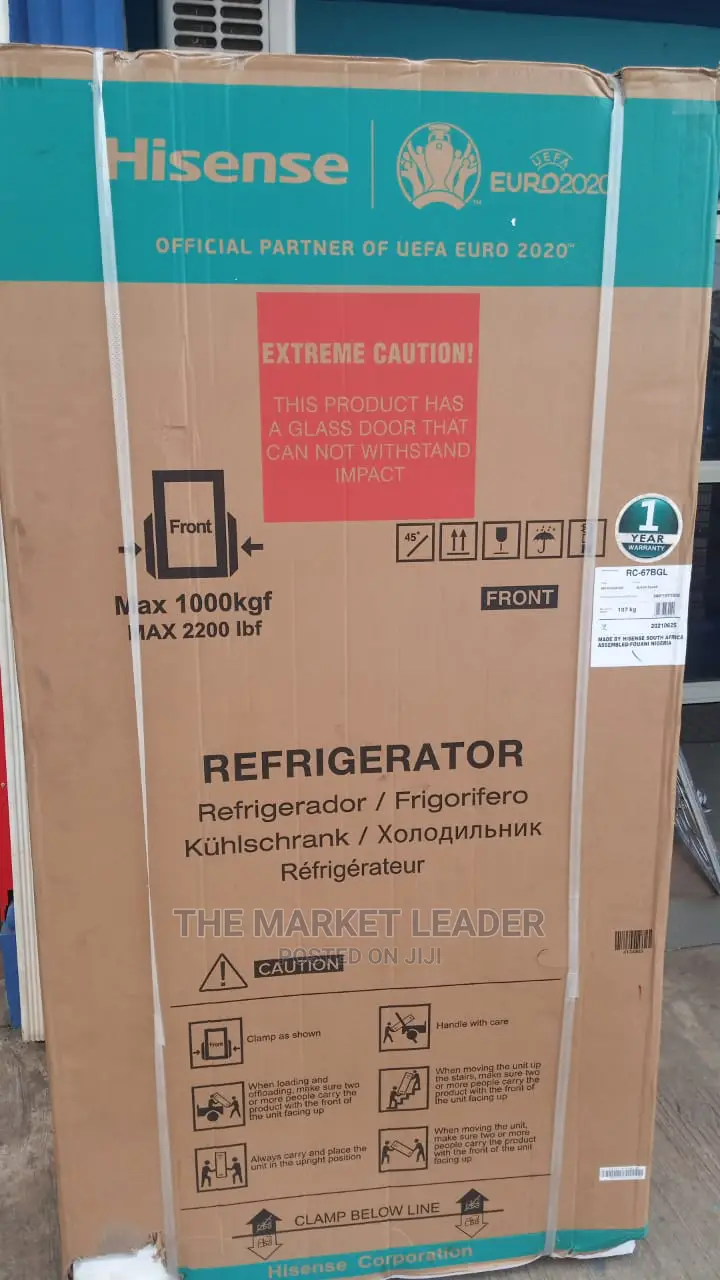 Hisense Refrigerator Side by Side 67wsbg