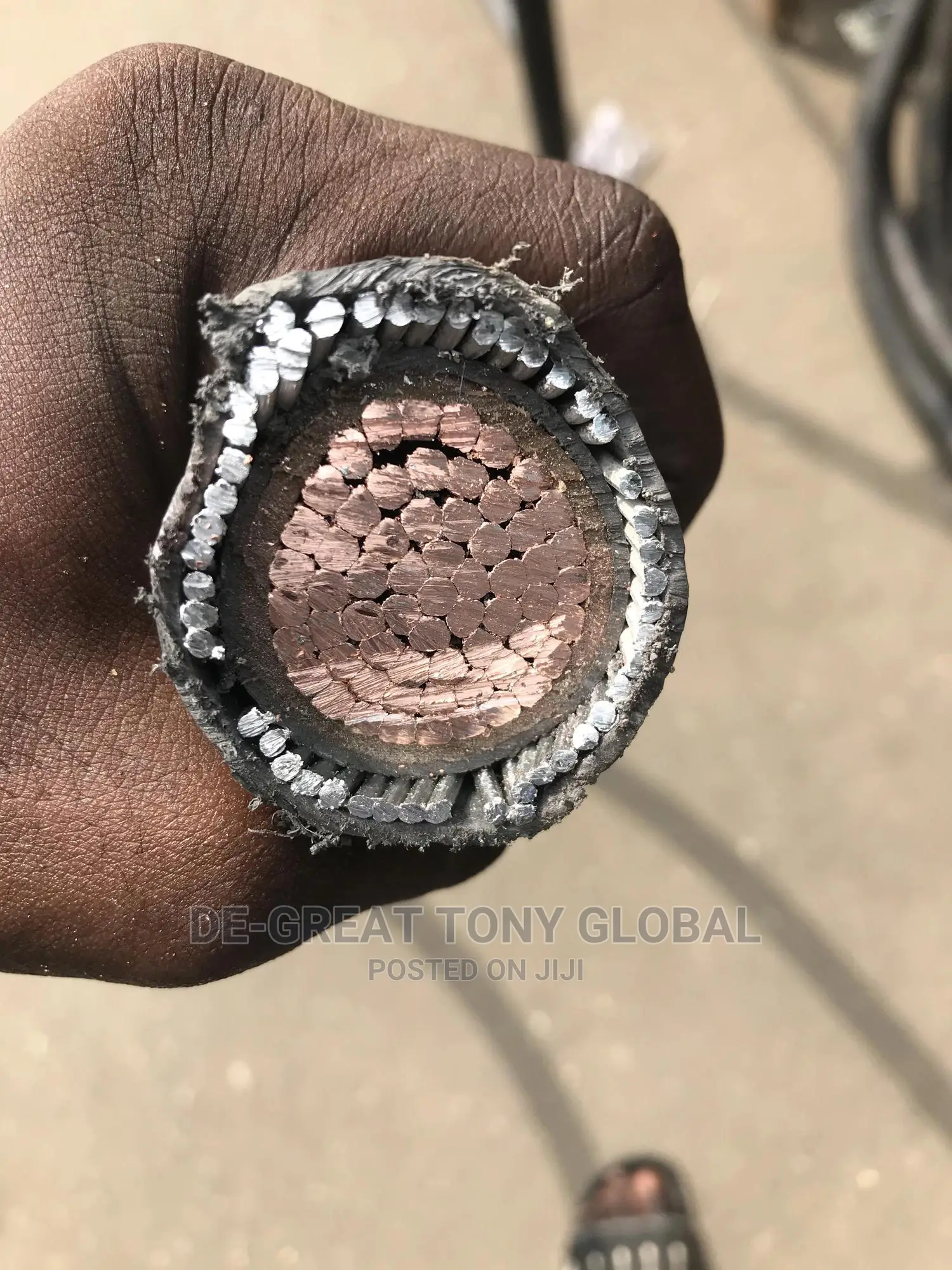 500mm Single Copper Cable
