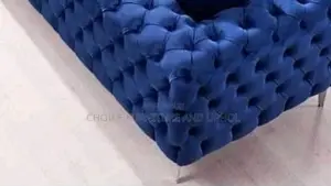 Sofa Chair L Shape Blue