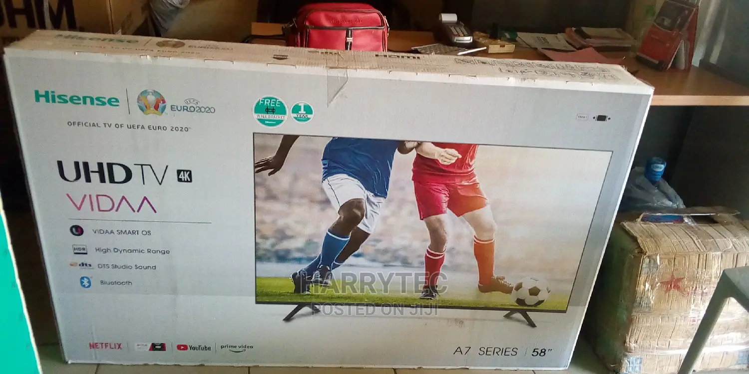 Hisense Smart Television 58" With One Year Warranty