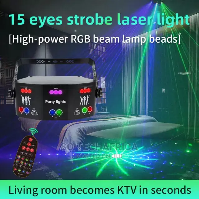 Laser LED DJ Stage Lights