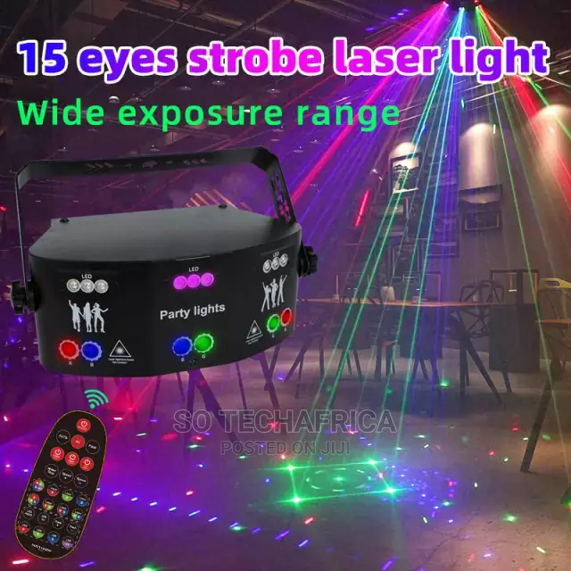Laser LED DJ Stage Lights