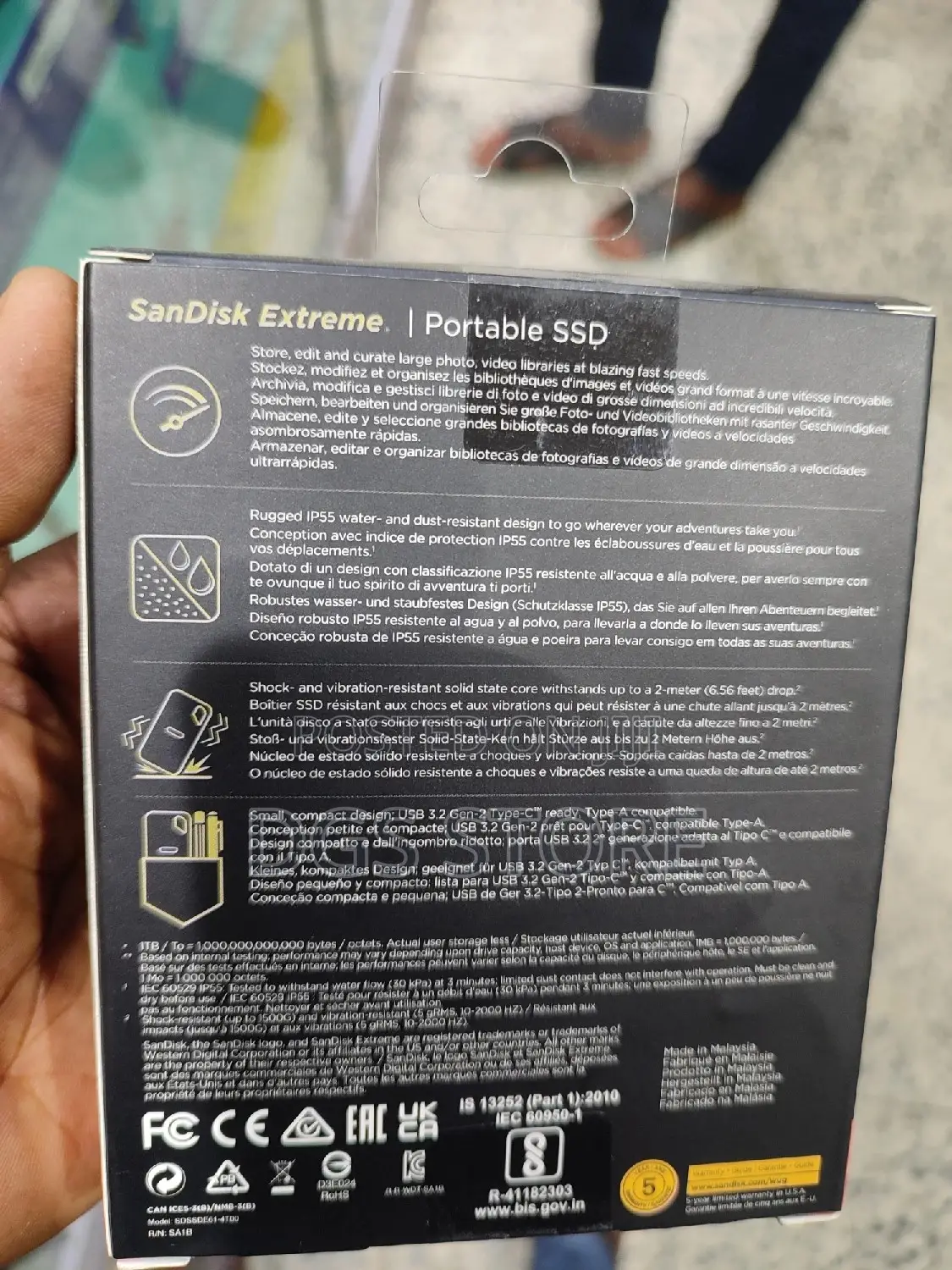 Sandisk Extreme SSD 4tb