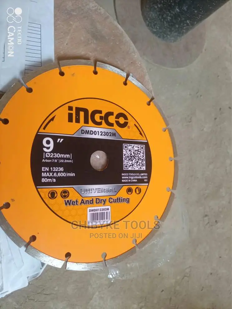9" Ingco Diamond Cutter/Disc
