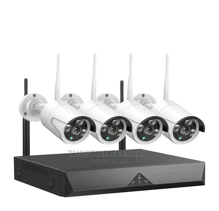 4ch CCTV NVR Wireless Wifi Kits 2.0mp