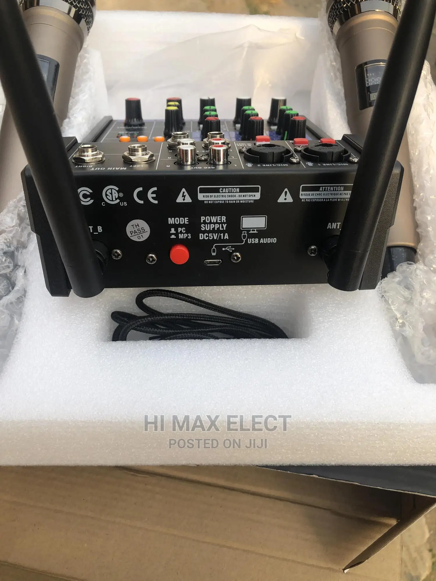 Professional Yamaha Mixer With Wireless Microphone