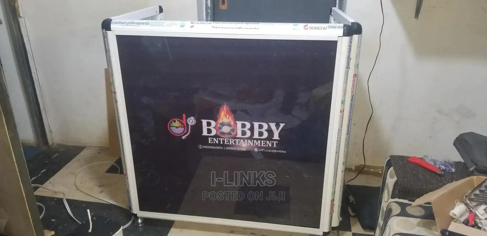 LED DJ Booth/Facade Construction
