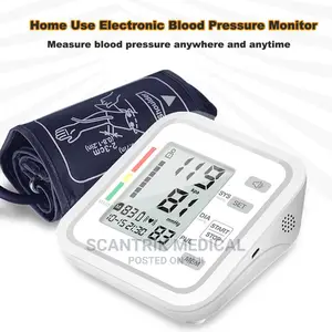 Digital Arm Style Blood Pressure, Pulse Monitor Health