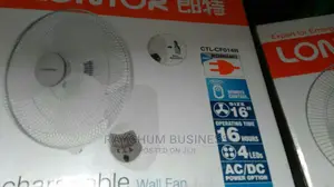 Lonton Wall Rechargeable Fan 16inches