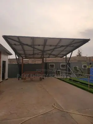 10kva, 8batteries, 24 Panels Car Park Solar Systems