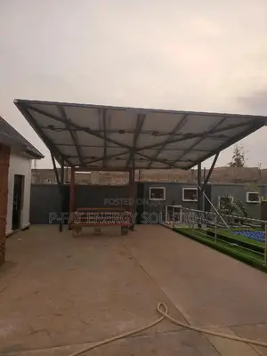 7.5kva, 8batteries, 24 Panels Car Park Solar Systems