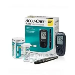 Accu-Check Blood Glucose Meter With 50 Test Strips