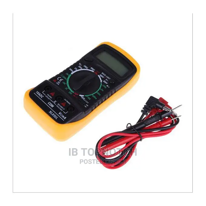Electric Digital Multimeter LCD Voltage Tester