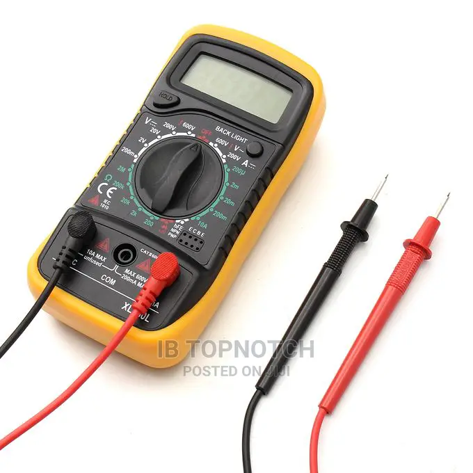 Electric Digital Multimeter LCD Voltage Tester