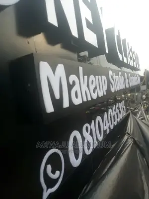 Signage And Sliding Installation