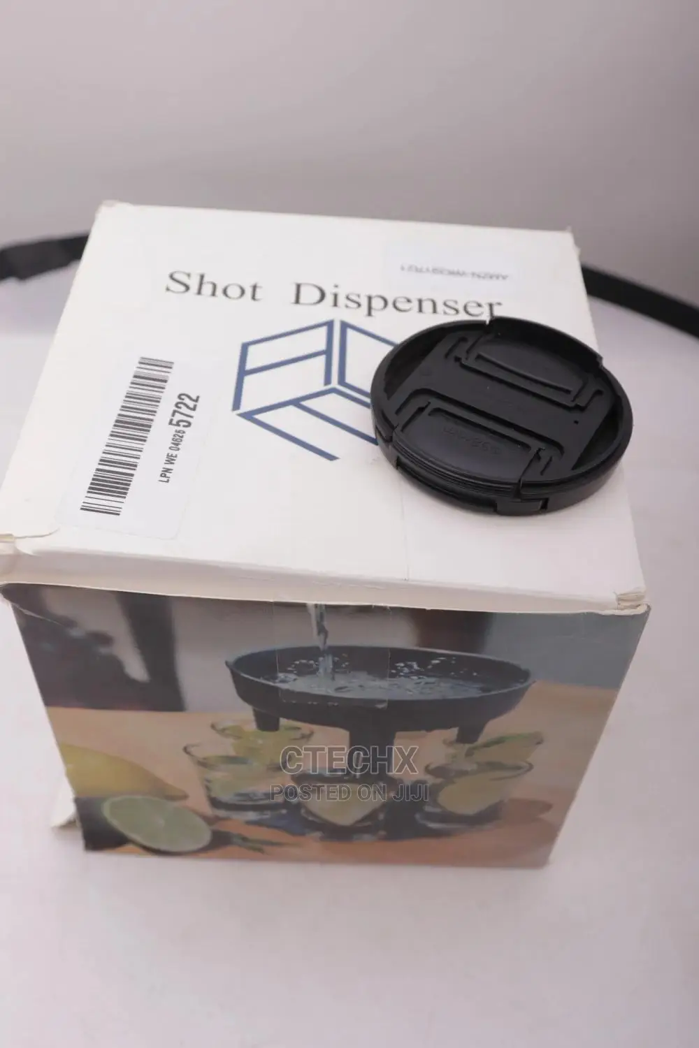 6 Shot Glass Pourers Holder Dispenser for Filling Liquids