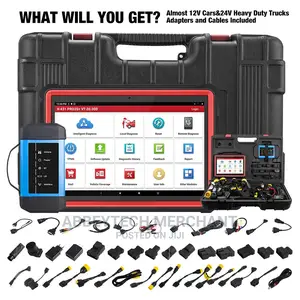 Launch X431 Pro3s+ Hdiii for 12v and 24v Cars Trucks