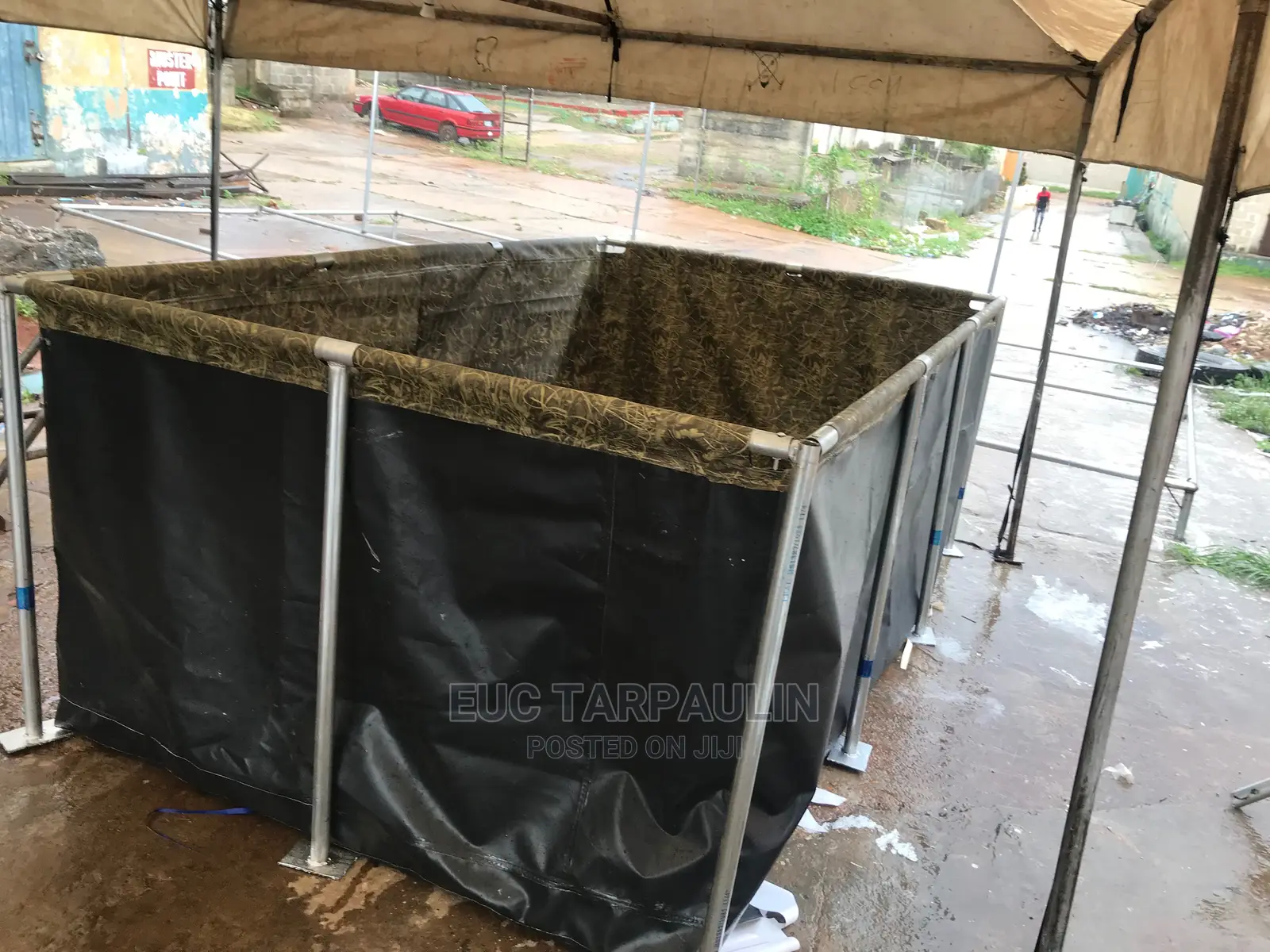 Tarpaulin Mobile Fish Pond