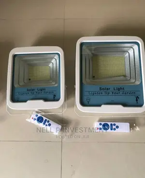 Solar Flood Light With Remote Censor