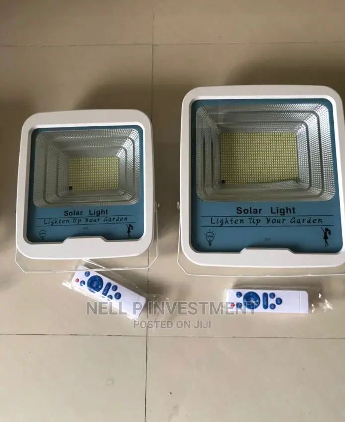 Solar Flood Light With Remote Censor