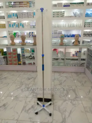 Medical IV Pole Stand Adjustable Infusion Stand