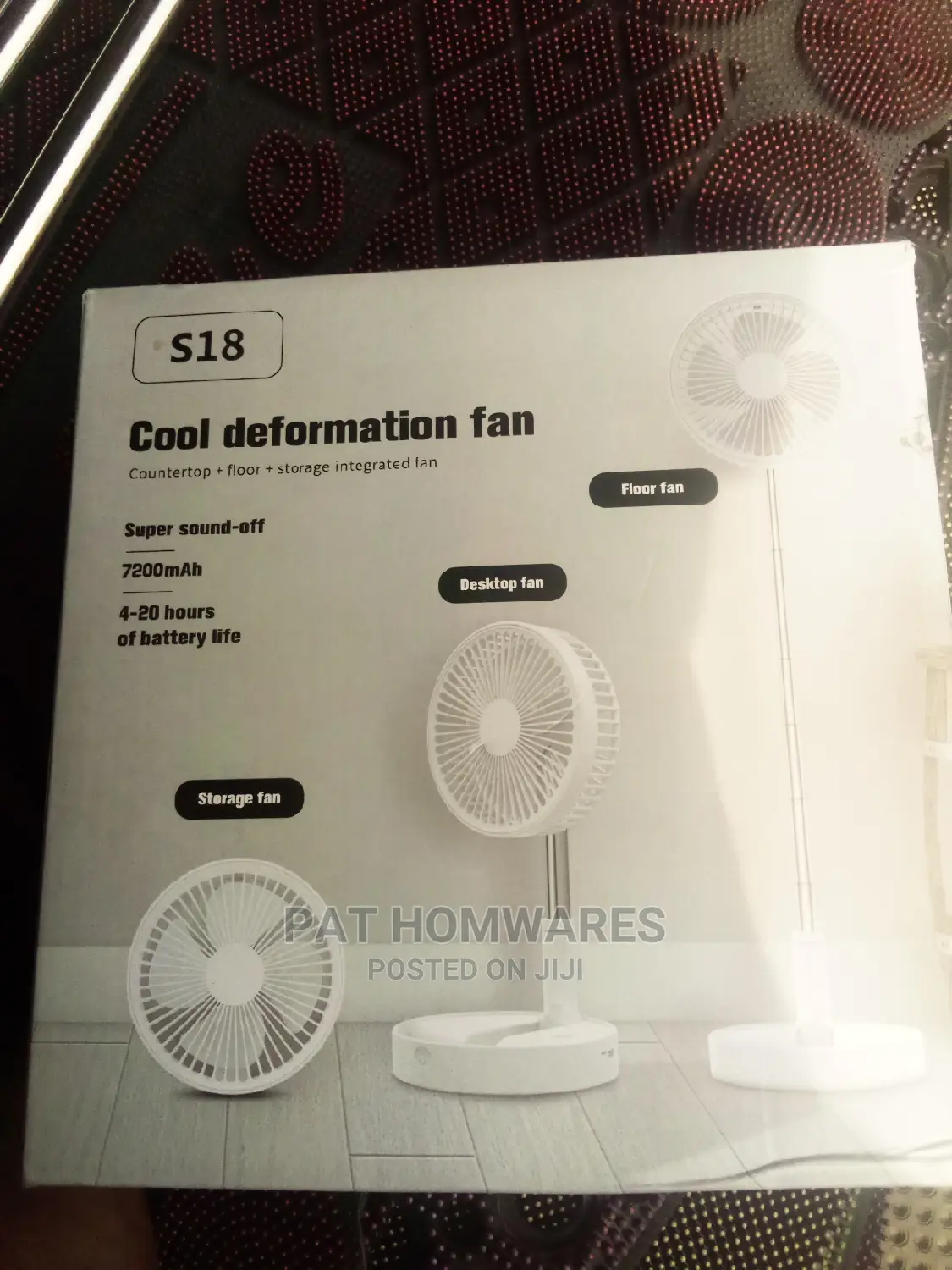 Portable Folding Fan