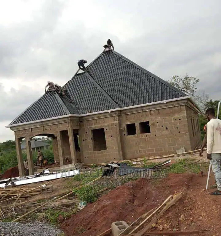 Aluminium Roofing Sheet, Metrocopol Design With PVC GUTTER