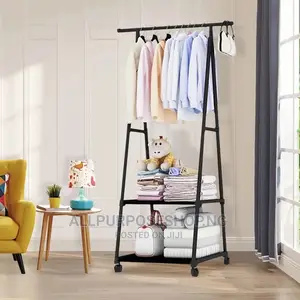 Cloth Hanger With Wheel.