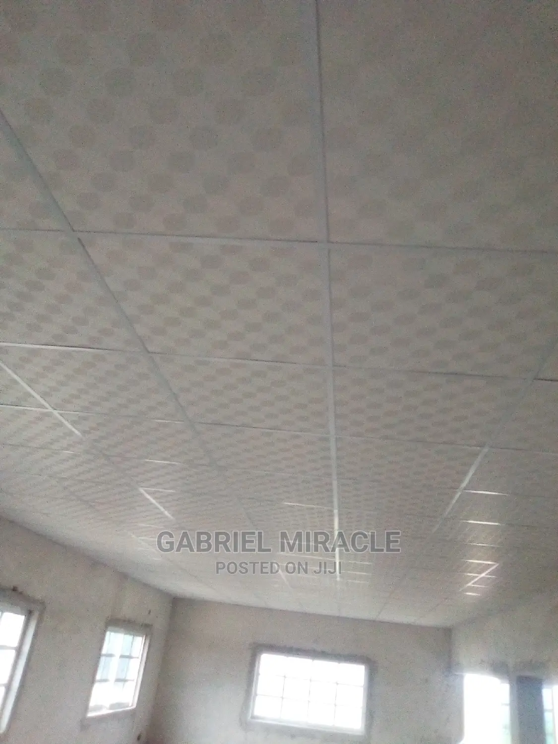 Suspended Ceiling and Installed