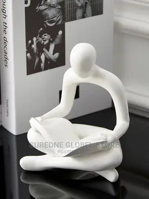 Nordic Home Decoration Abstract Thinker Statue