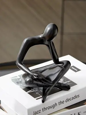 Nordic Home Decoration Abstract Thinker Statue