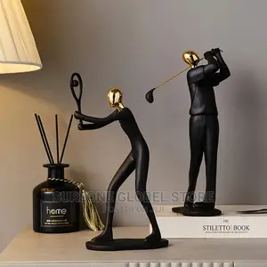 Statue Abstract Figurines For Interior