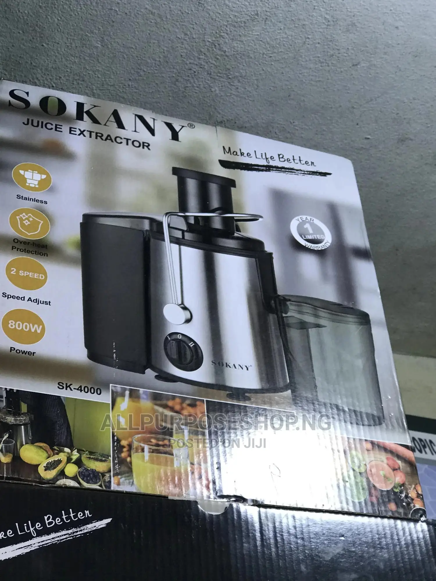 Sokany Juice Extractor