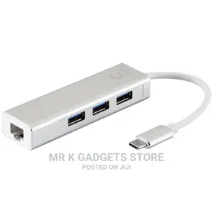 Adapter With 3 Port Hdmi and Type C