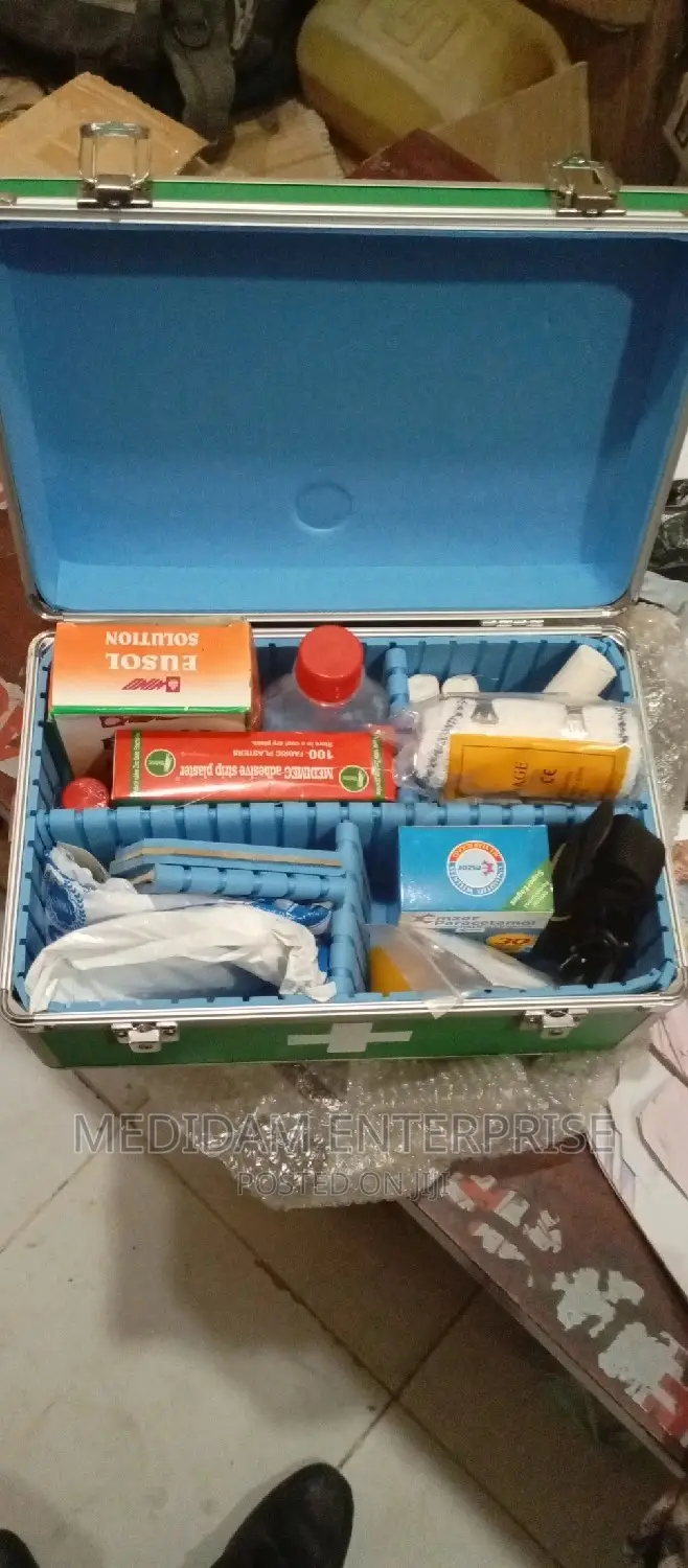 First Aid Box With Kit