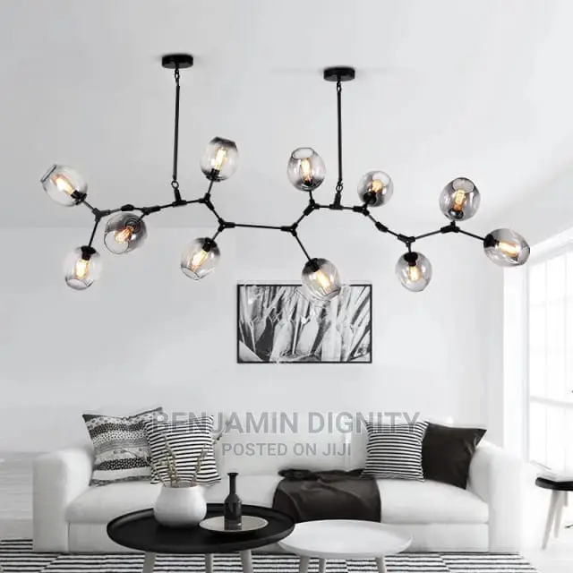 Dropped Chandelier Light 