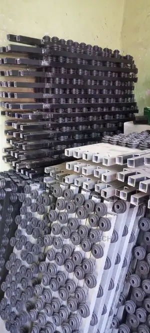 Electric Fence-Wire Poles; Materials