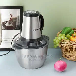 Electric Meat Grinder Blender Mincer Food Chopper 3 Liters