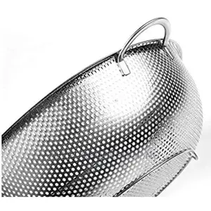4 Set Stainless Steel Colander Sieve